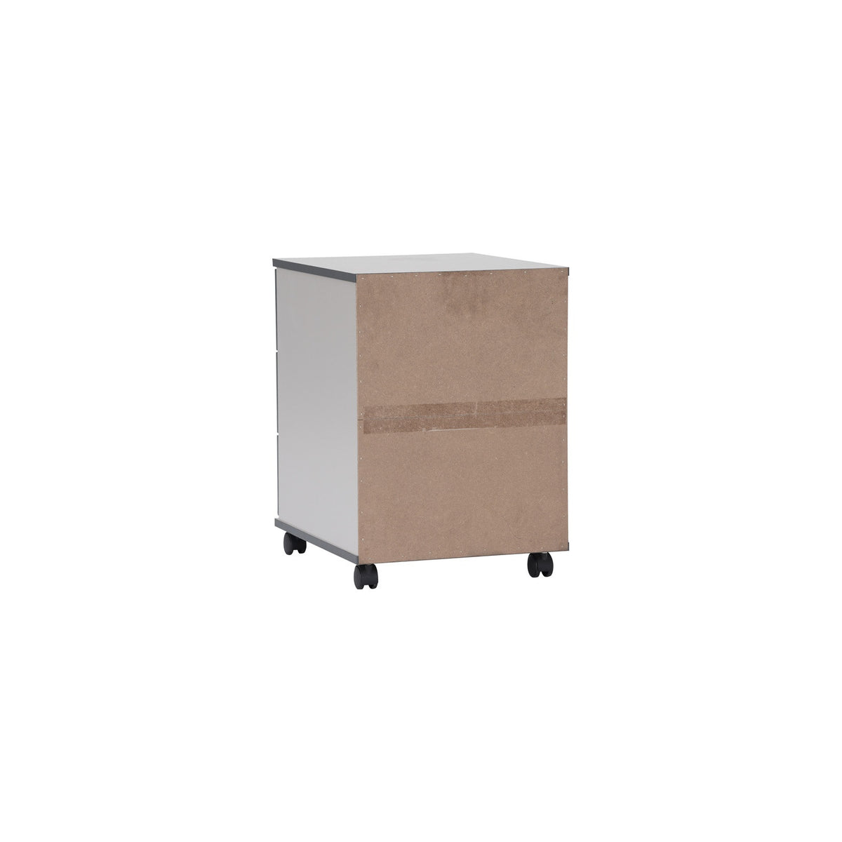 ECO 3 Drawer Mobile Pedestal - Grey