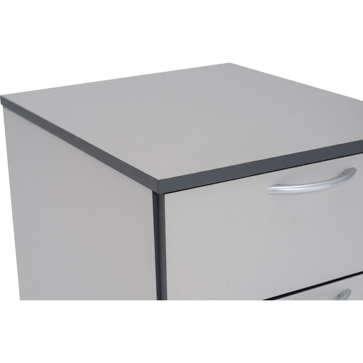 ECO 3 Drawer Mobile Pedestal - Grey