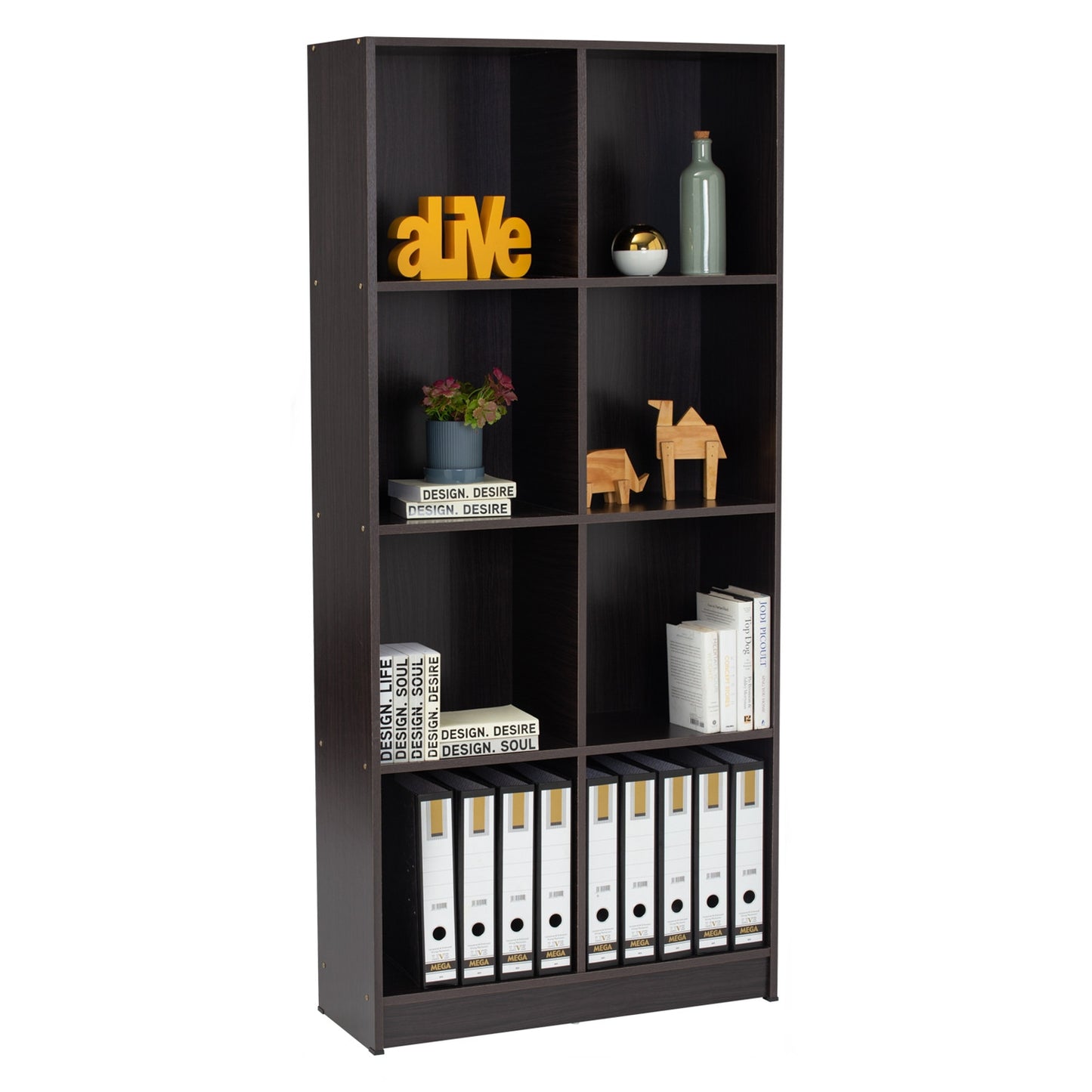 ECO File Cabinet (8 Compartment) - Light Cappuccino