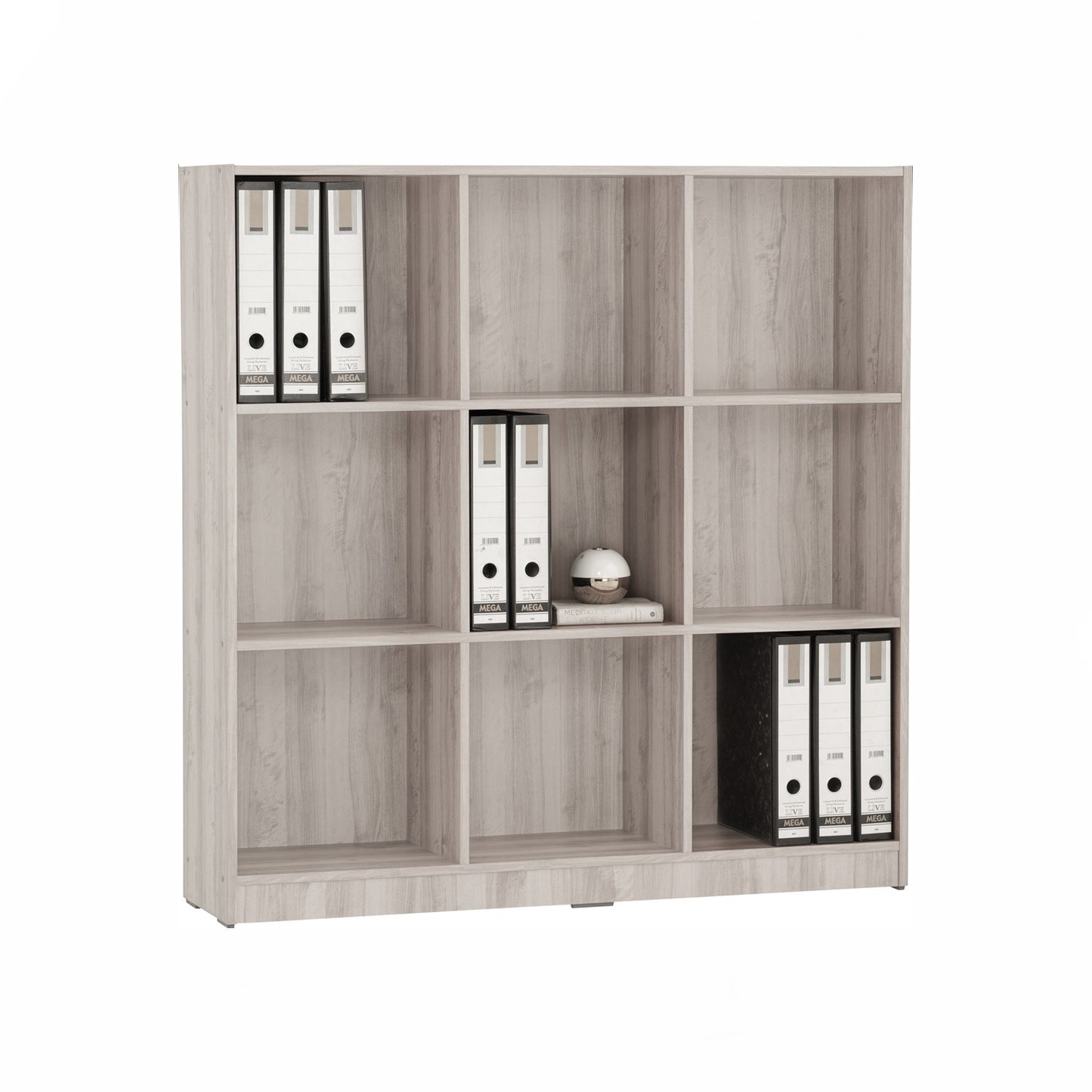 ECO File Cabinet (9 Compartment) - Light Oak