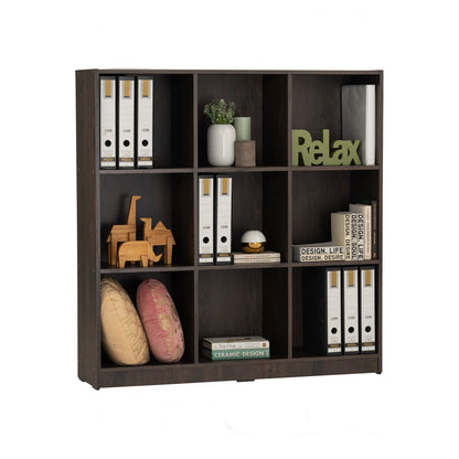ECO File Cabinet (9 Compartment) - Walnut