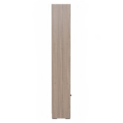 ECO File Cabinet With Glass - Dark Oak