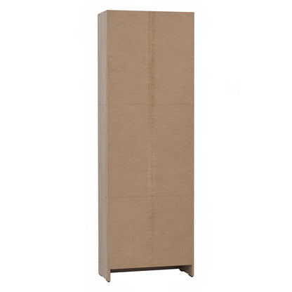ECO File Cabinet With Glass - Dark Oak