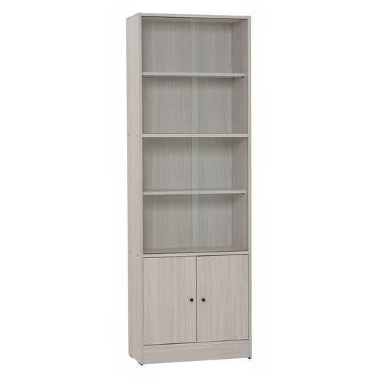 ECO File Cabinet With Glass - Light Oak