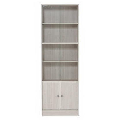 ECO File Cabinet With Glass - Light Oak