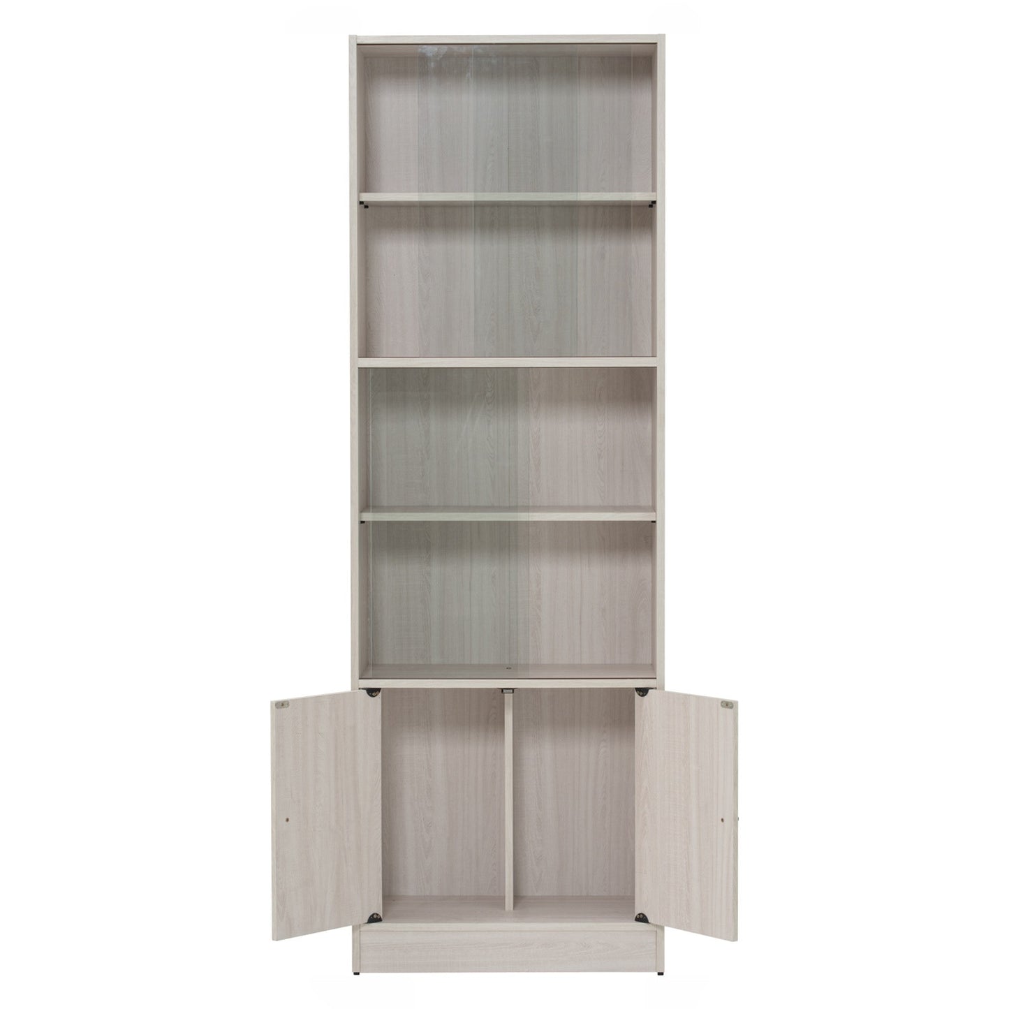 ECO File Cabinet With Glass - Light Oak