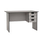ECO Office Table With 2 Cable Hole - Grey (1200L x 710W)
