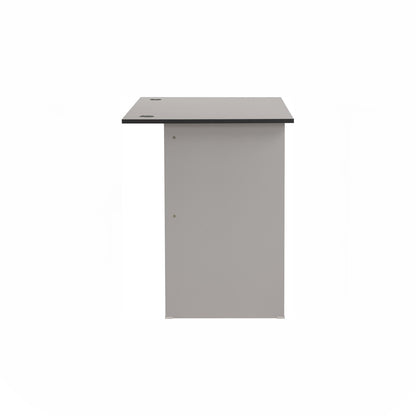 ECO Office Table With 2 Cable Hole - Grey (1200L x 710W)