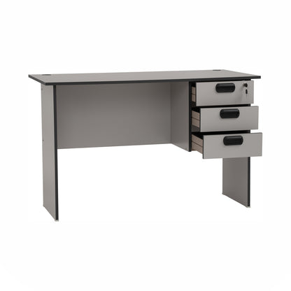 ECO Office Table With 2 Cable Hole - Grey (1200L x 575W)