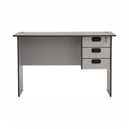 ECO Office Table With 2 Cable Hole - Grey (1200L x 575W)