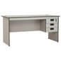 ECO Office Table With 2 Cable Hole - Grey (1500L)