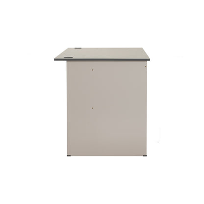 ECO Office Table With 2 Cable Hole - Grey (1500L)