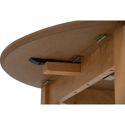 EFFIE Extendable Dining Table - Natural (520 + 180 + 180L)