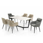 Dining Set ( 1 Ellie S Table + 4 Callis Chair + 2 Toni Chair )