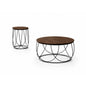 EUNO Coffee Table + Side Table - Walnut
