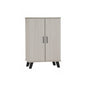 EVERETT 2 Door Shoe Cabinet - Light Oak