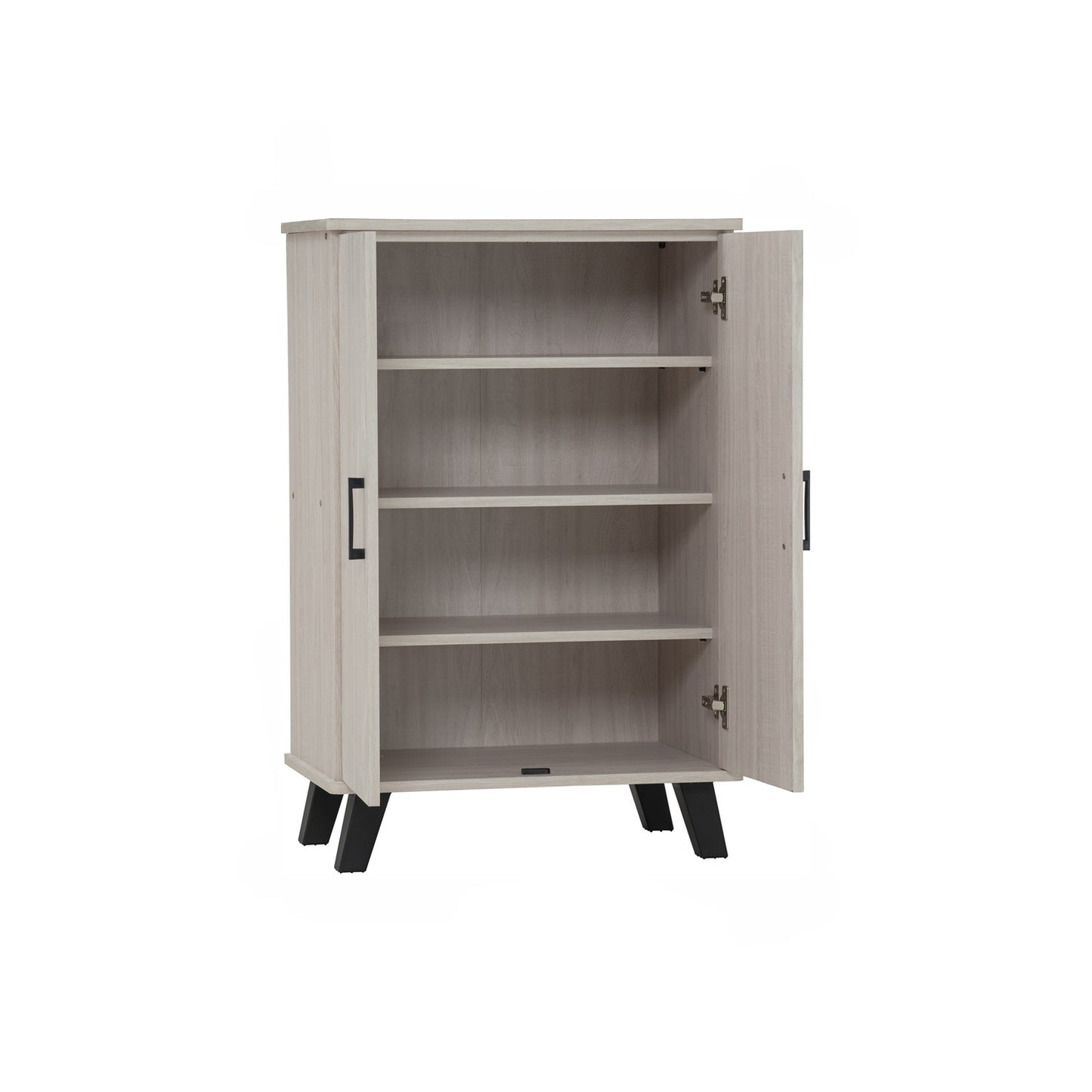 EVERETT 2 Door Shoe Cabinet - Light Oak