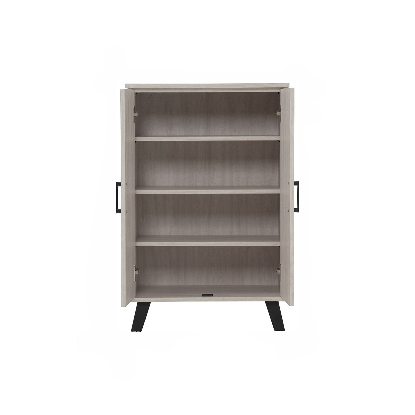 EVERETT 2 Door Shoe Cabinet - Light Oak