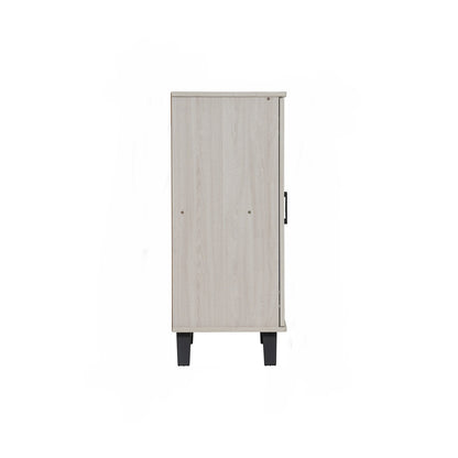 EVERETT 2 Door Shoe Cabinet - Light Oak
