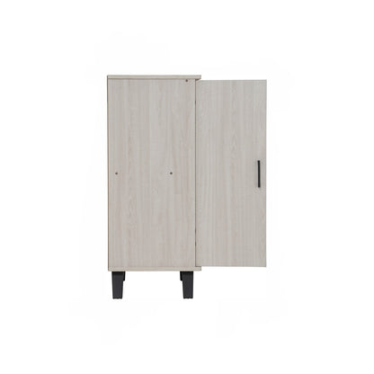 EVERETT 2 Door Shoe Cabinet - Light Oak