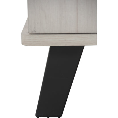 EVERETT 2 Door Shoe Cabinet - Light Oak