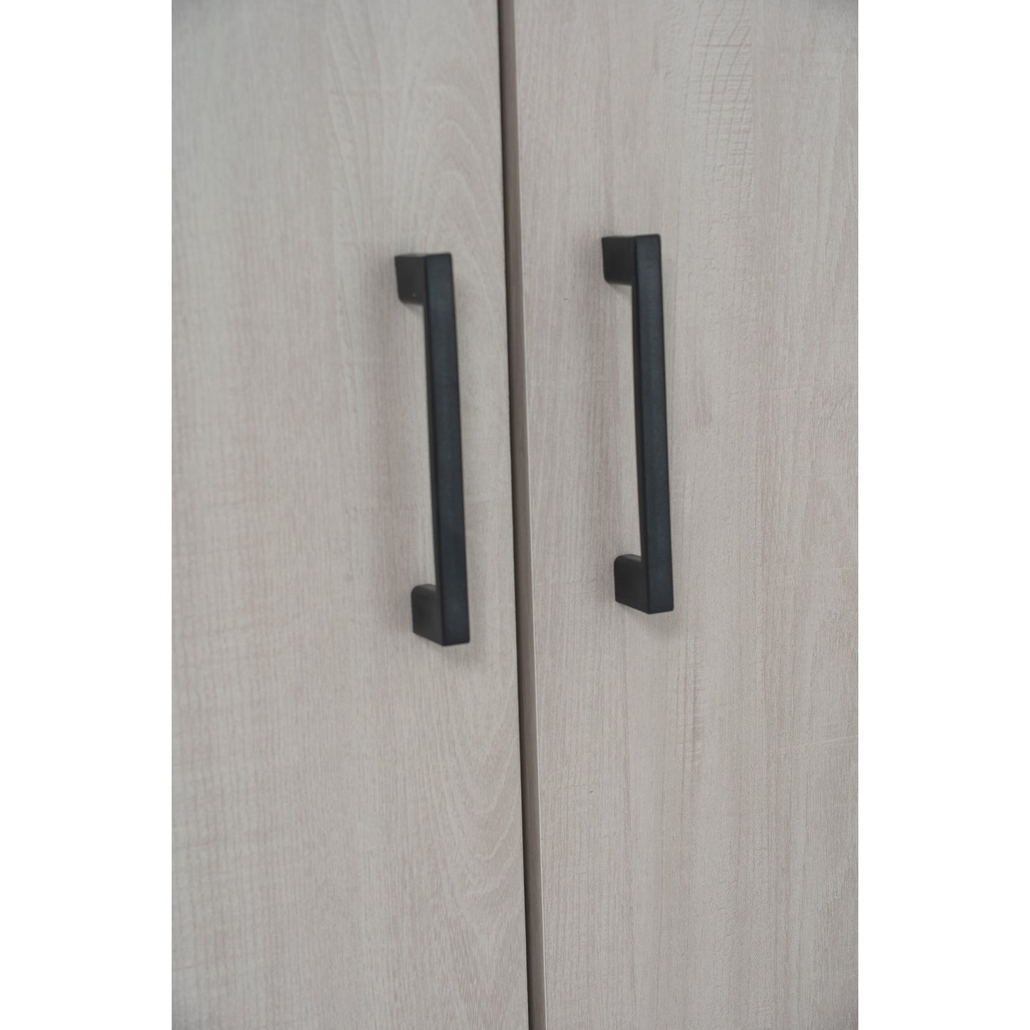 EVERETT 2 Door Shoe Cabinet - Light Oak