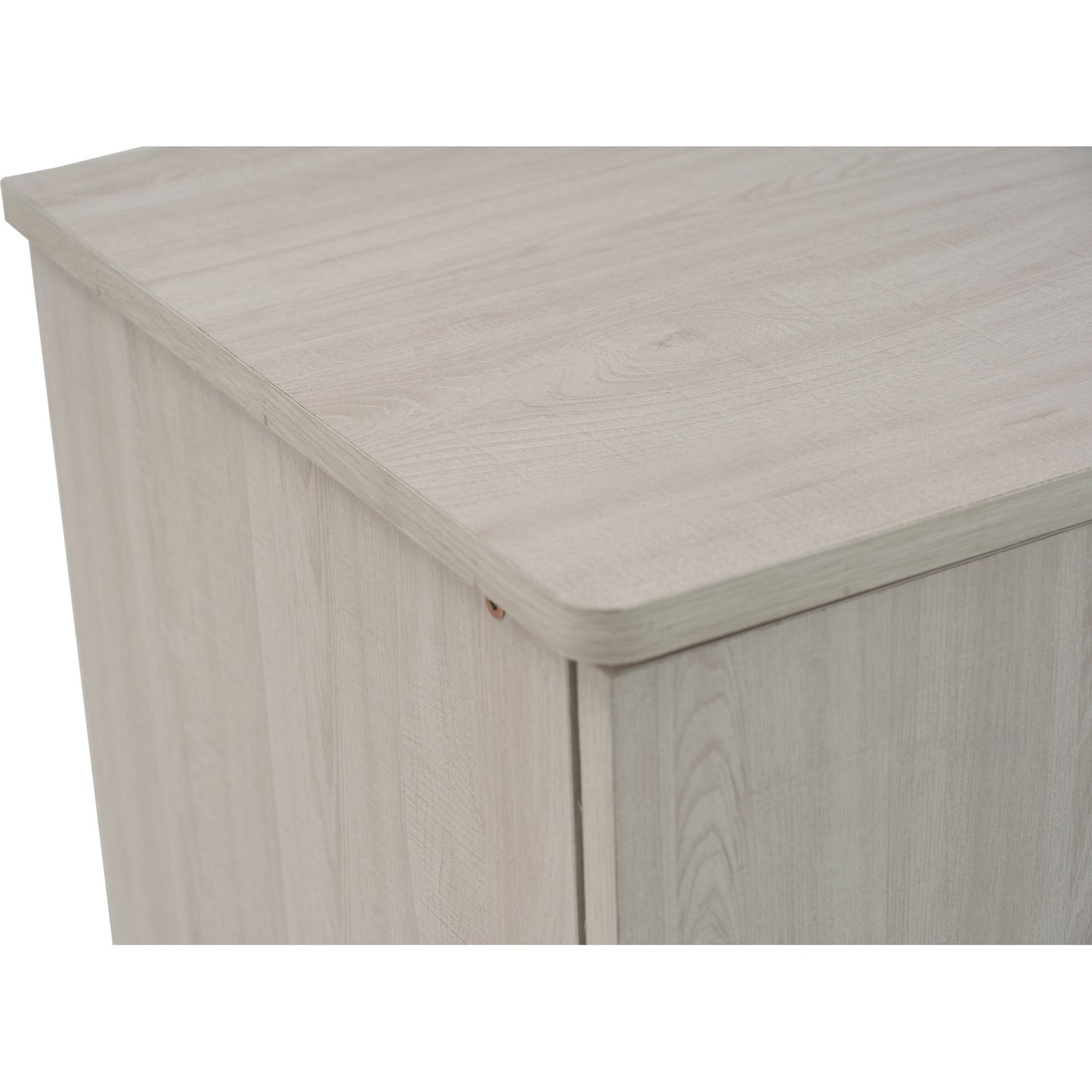 EVERETT 2 Door Shoe Cabinet - Light Oak