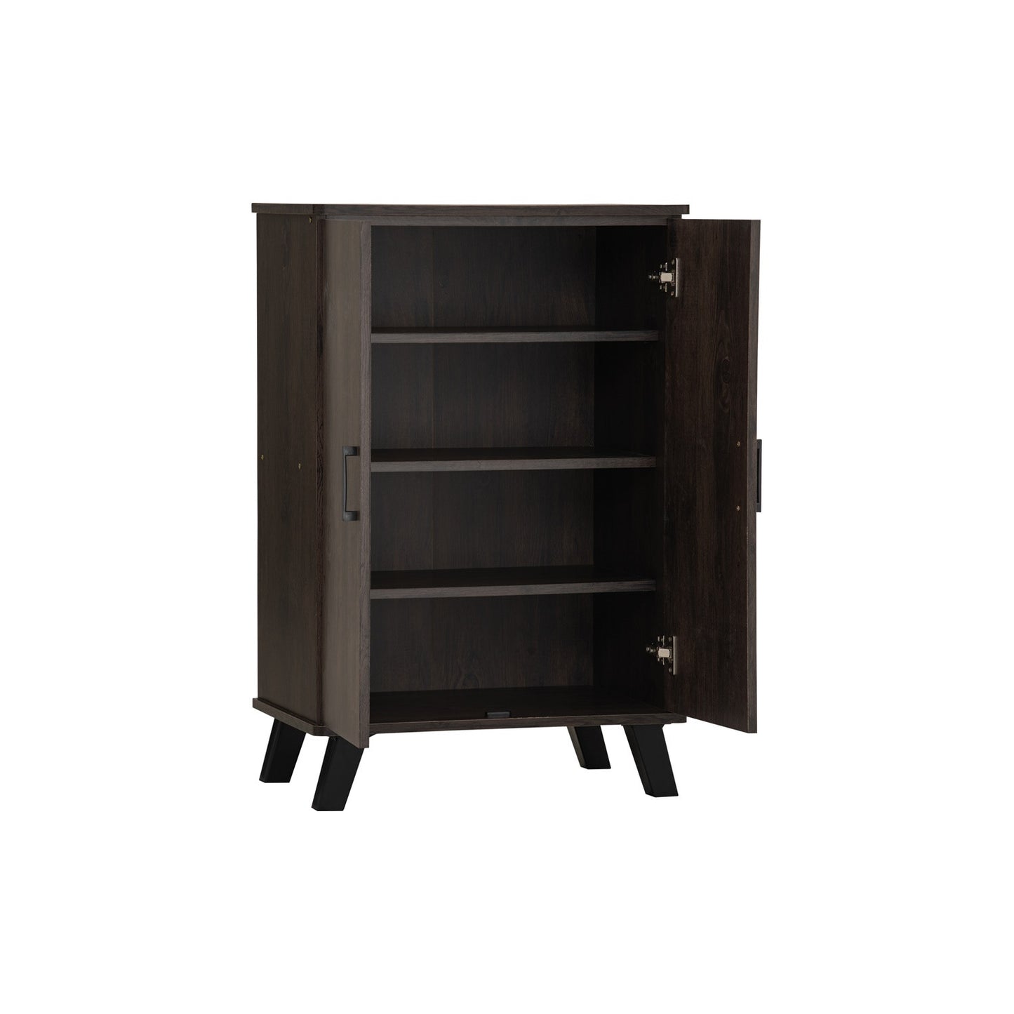 EVERETT 2 Door Shoe Cabinet - Walnut