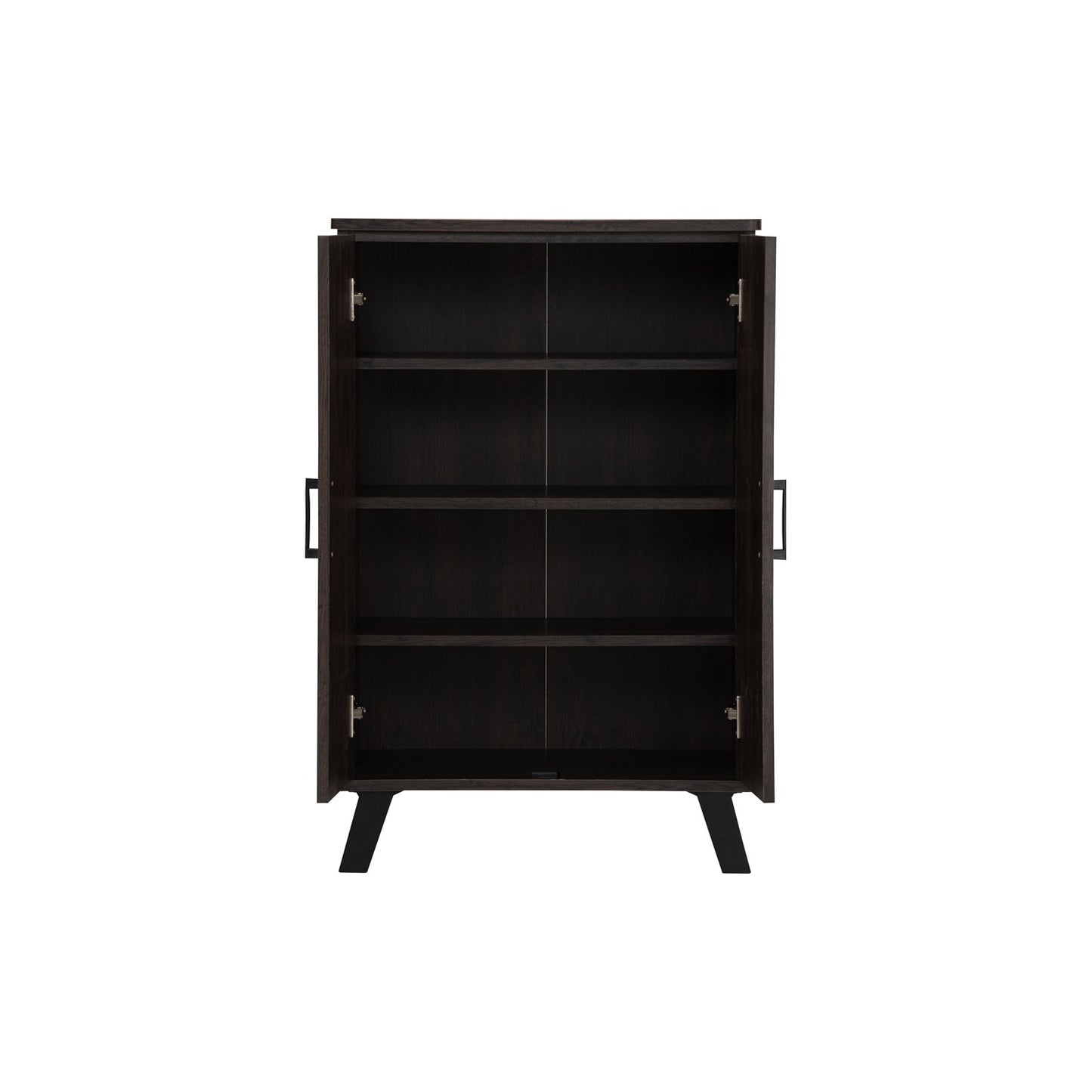 EVERETT 2 Door Shoe Cabinet - Walnut