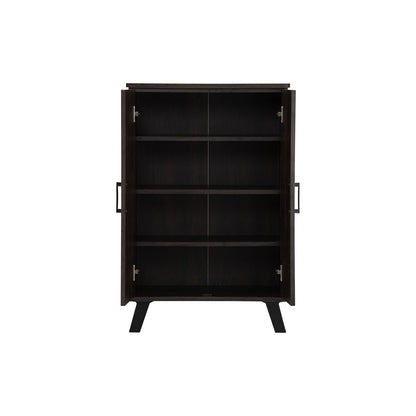 EVERETT 2 Door Shoe Cabinet - Walnut