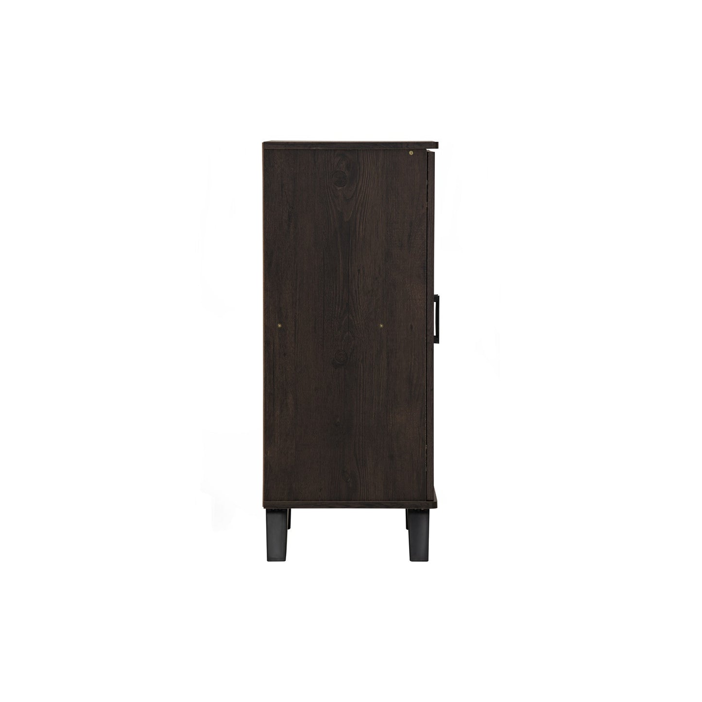 EVERETT 2 Door Shoe Cabinet - Walnut
