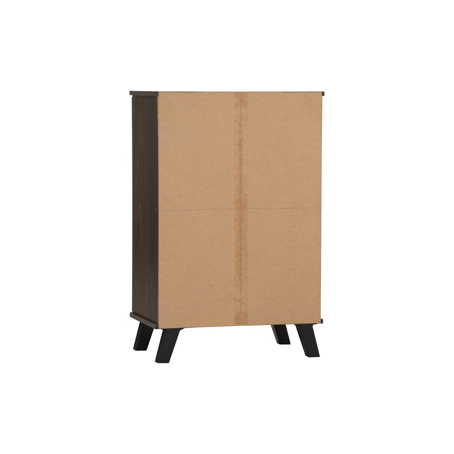 EVERETT 2 Door Shoe Cabinet - Walnut