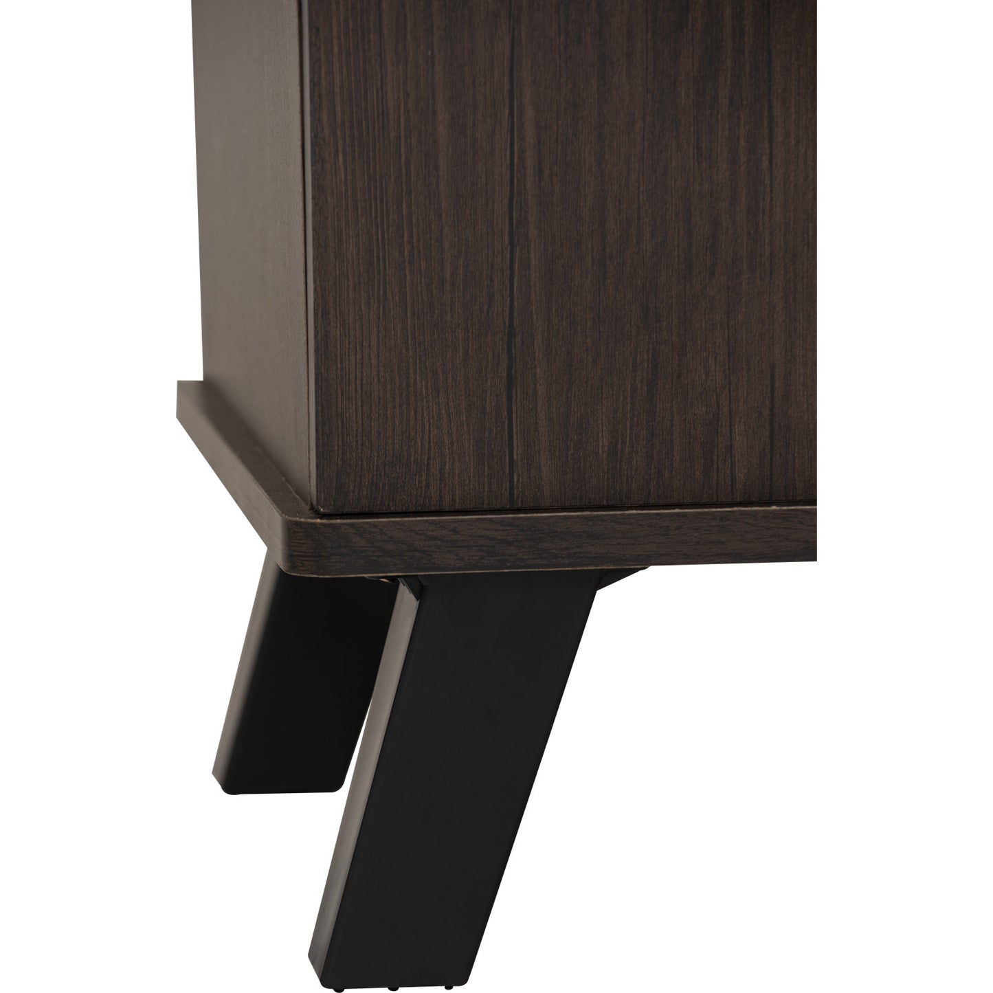EVERETT 2 Door Shoe Cabinet - Walnut
