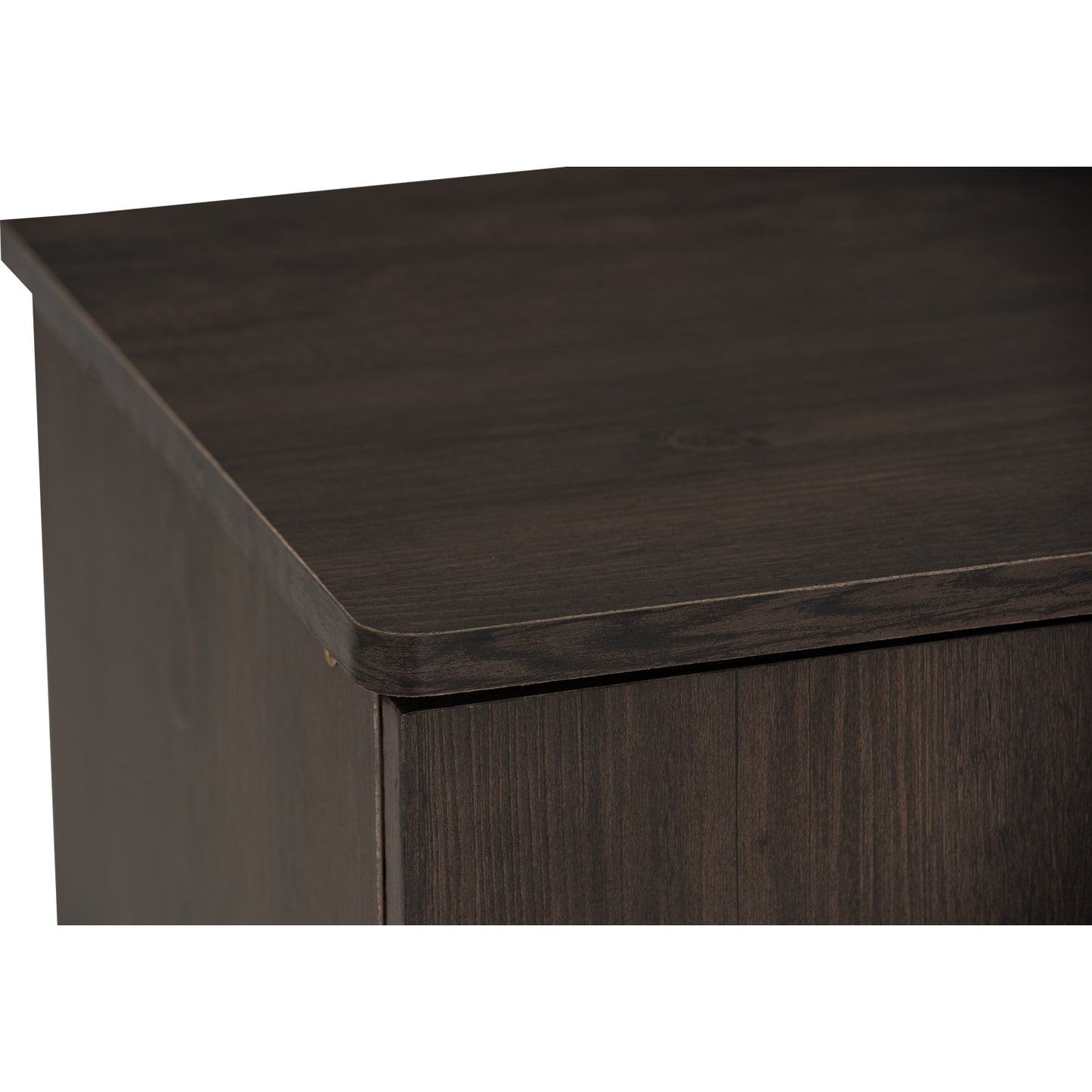 EVERETT 2 Door Shoe Cabinet - Walnut