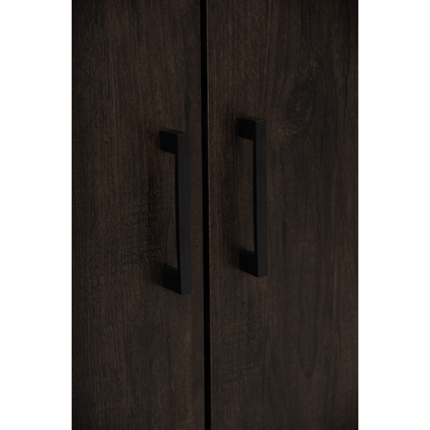 EVERETT 2 Door Shoe Cabinet - Walnut