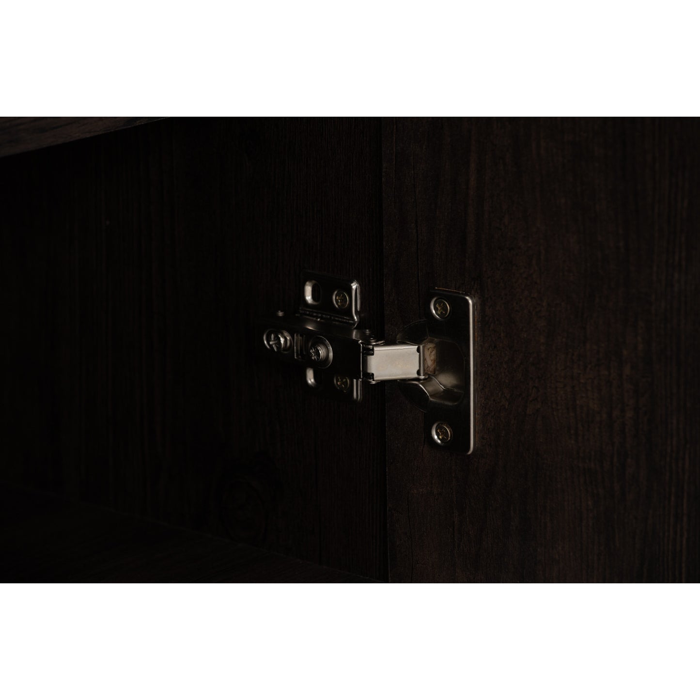 EVERETT 2 Door Shoe Cabinet - Walnut