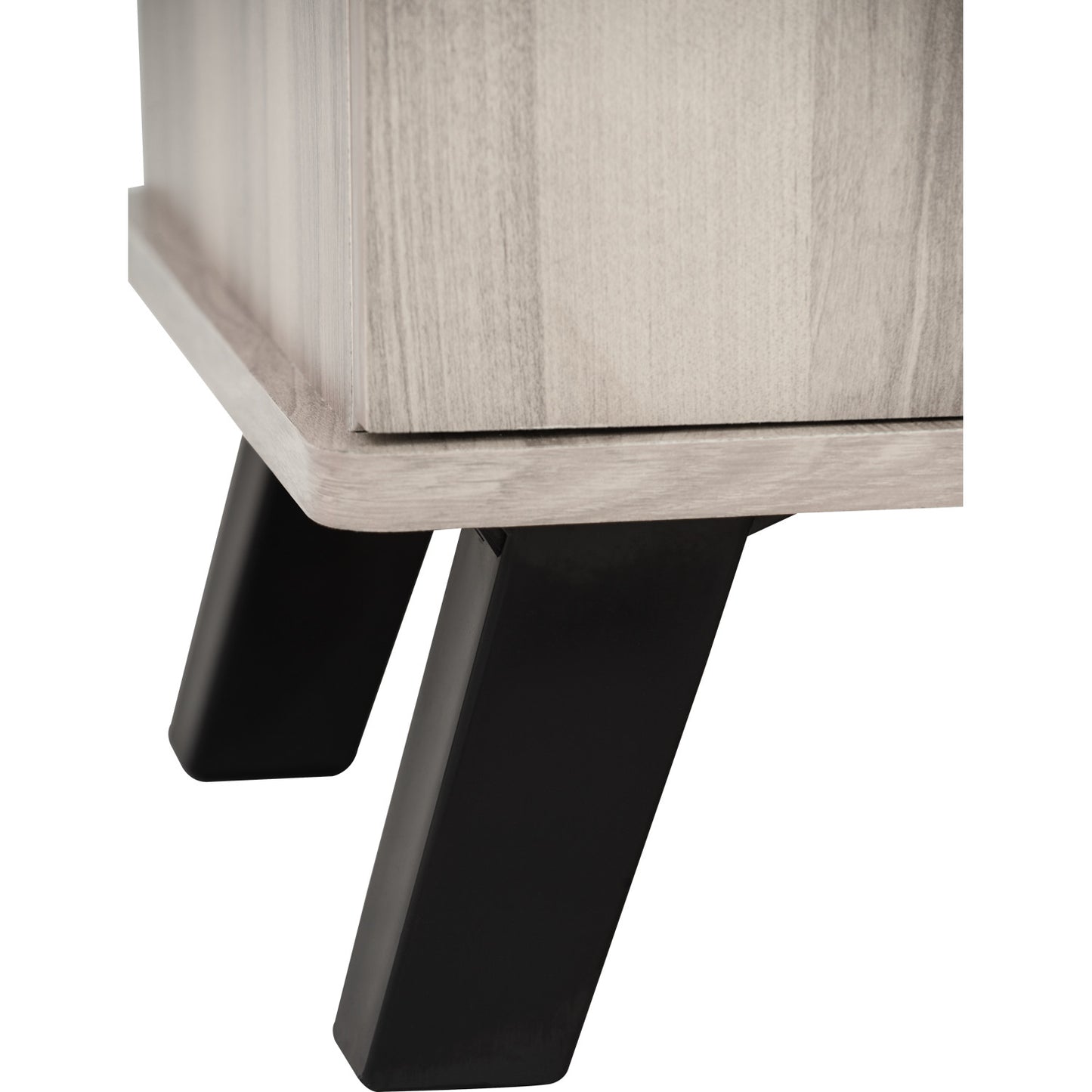 EVERETT 2 Door High Shoe Cabinet - Light Oak