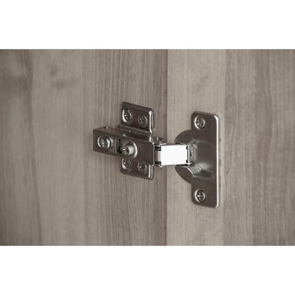 EVERETT 2 Door High Shoe Cabinet - Light Oak