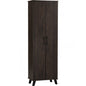 EVERETT 2 Door High Shoe Cabinet - Walnut