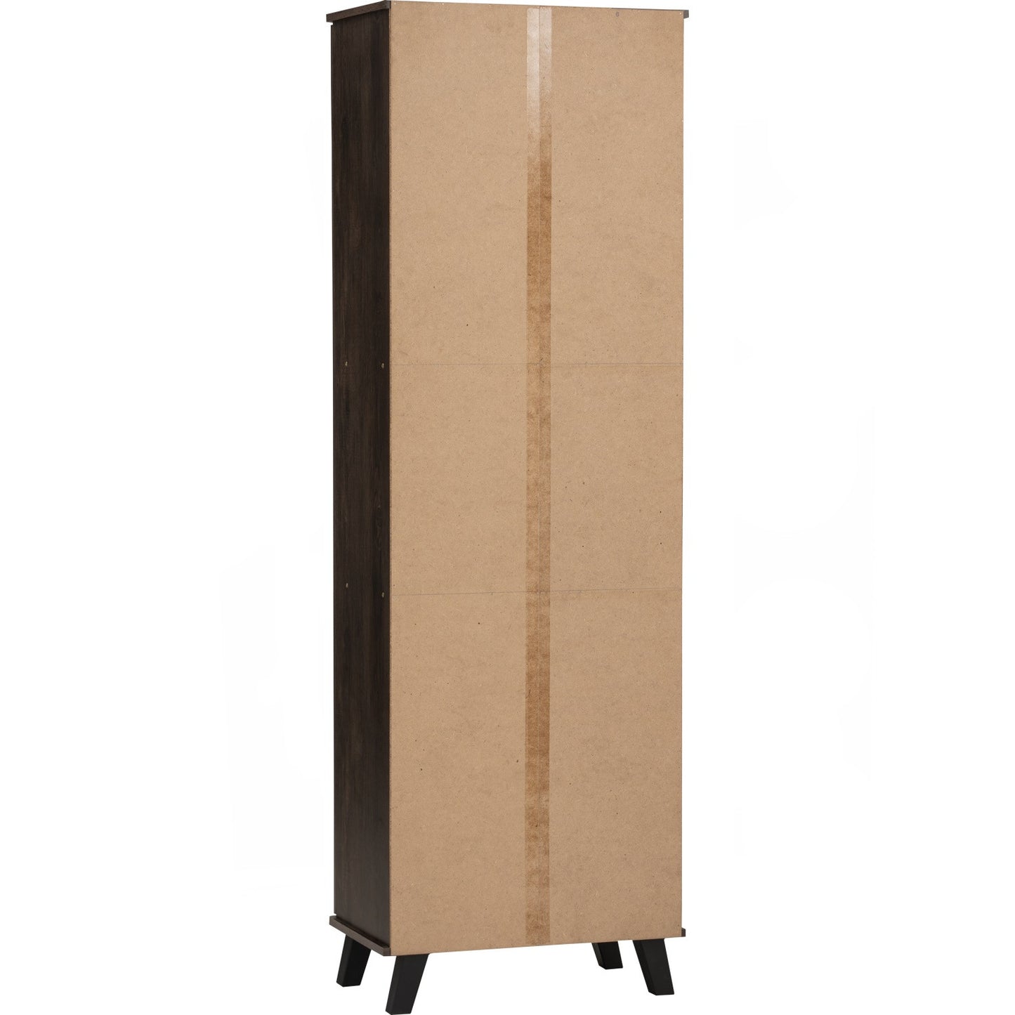EVERETT 2 Door High Shoe Cabinet - Walnut