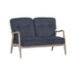 FIGARO 2 Seater Sofa - Dim Blue