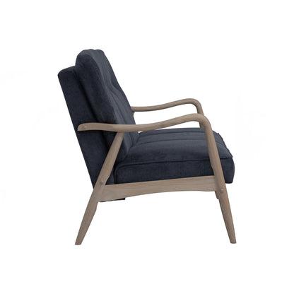 FIGARO 3 Seater Sofa - Dim Blue
