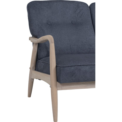 FIGARO 3 Seater Sofa - Dim Blue