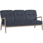 FIGARO 3 Seater Sofa - Dim Blue