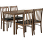 FAYE Dining Set ( 1 Table + 4 Chair ) - Cocoa