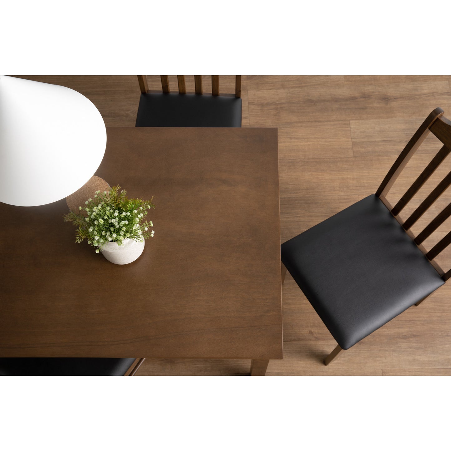 FAYE Dining Set ( 1 Table + 4 Chair ) - Cocoa