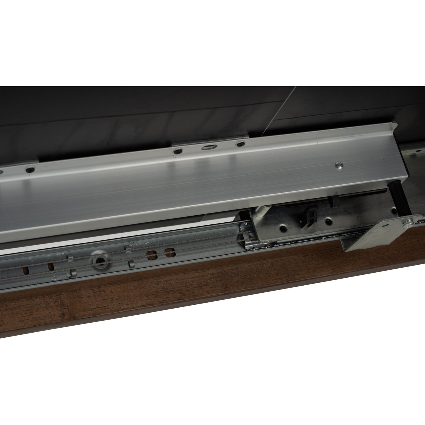 FOLTO Extendable Dining Table - Cocoa Leg, White Marble Grain Top (1200 + 300L)