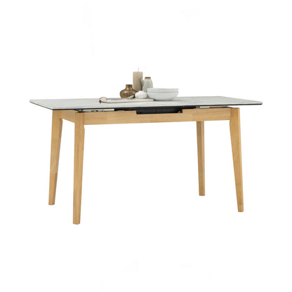 FOLTO Extendable Dining Table - Natural (1200 + 300L)