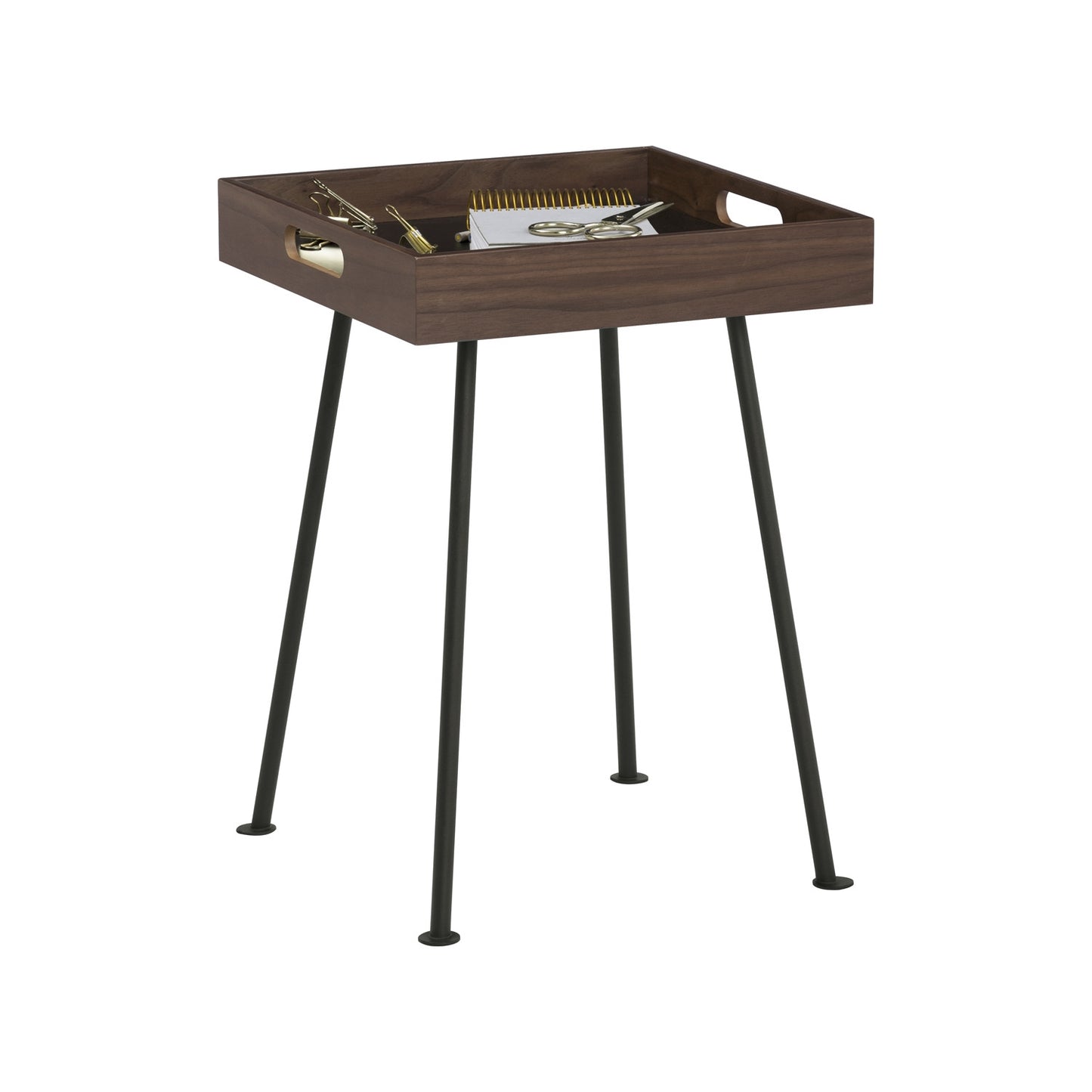 GABLE Side Table - Walnut