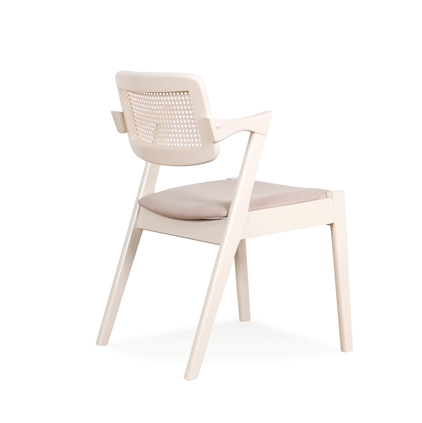 GAVIN Dining Chair - Soft Cream White